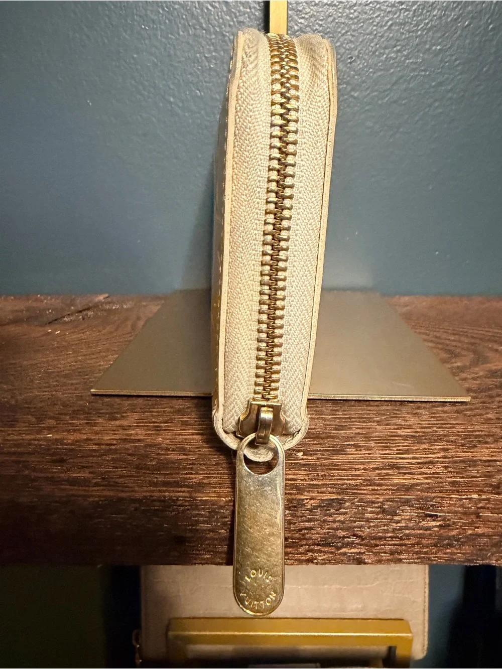 Louis Vuitton Yellow Monogram Vernis Zip Around Wallet